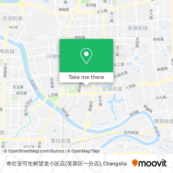 奇壮安可生鲜望龙小区店(芙蓉区一分店) map