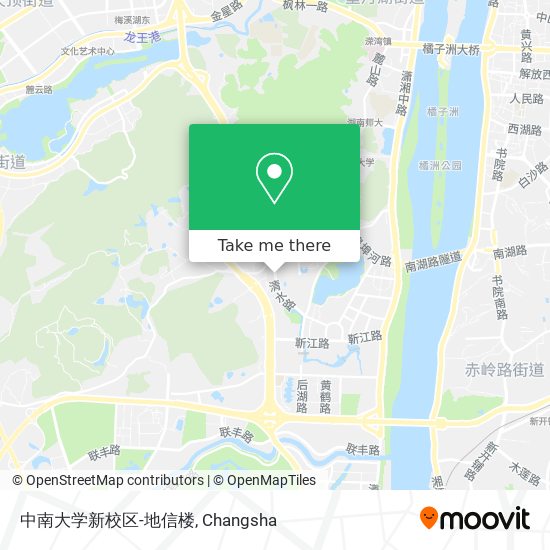 中南大学新校区-地信楼 map