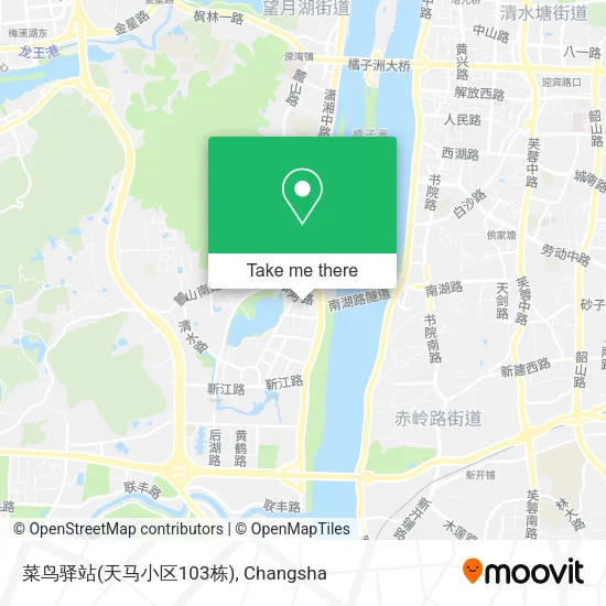 菜鸟驿站(天马小区103栋) map