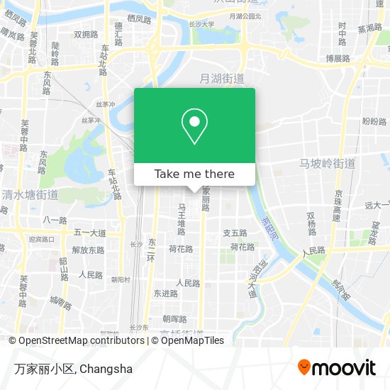 万家丽小区 map