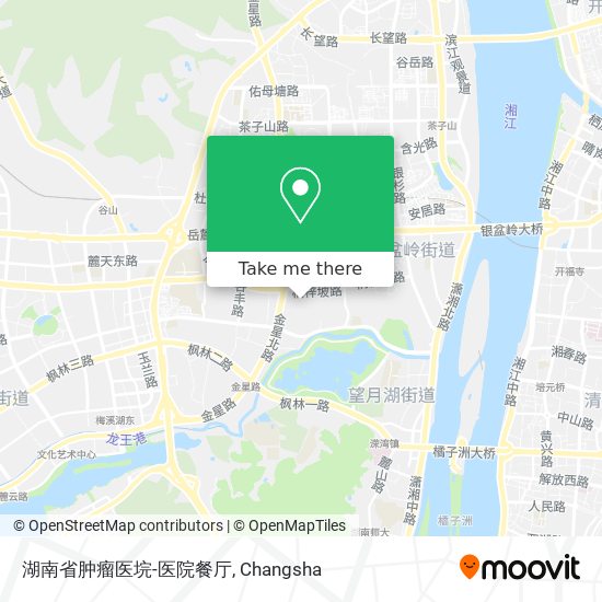 湖南省肿瘤医垸-医院餐厅 map