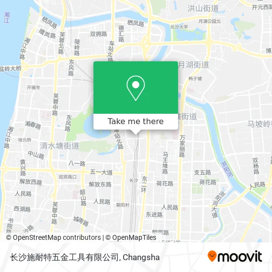 长沙施耐特五金工具有限公司 map