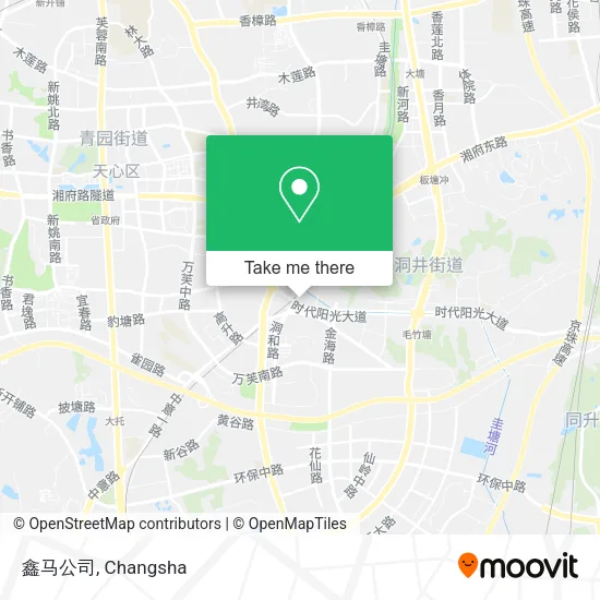 鑫马公司 map