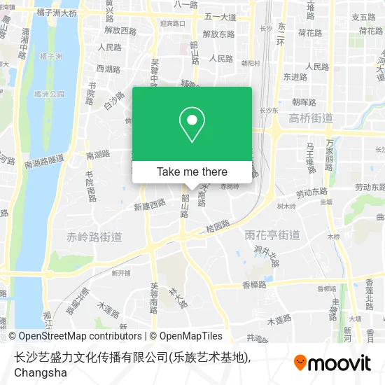 长沙艺盛力文化传播有限公司(乐族艺术基地) map