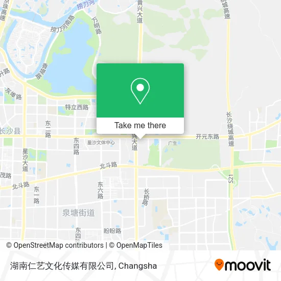 湖南仁艺文化传媒有限公司 map