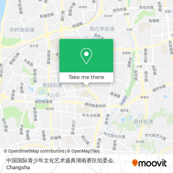 中国国际青少年文化艺术盛典湖南赛区组委会 map