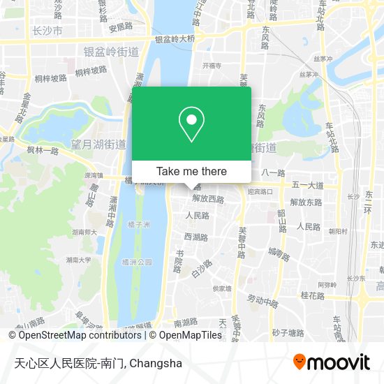 天心区人民医院-南门 map