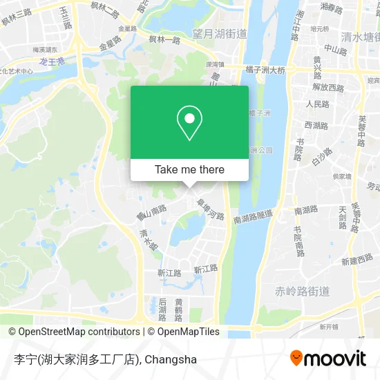 李宁(湖大家润多工厂店) map