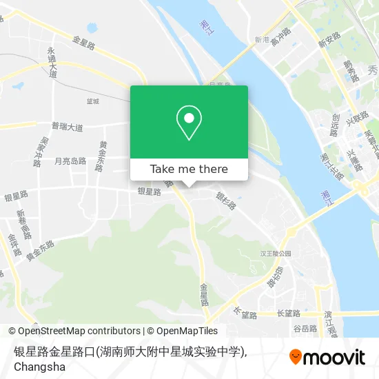 银星路金星路口(湖南师大附中星城实验中学) map