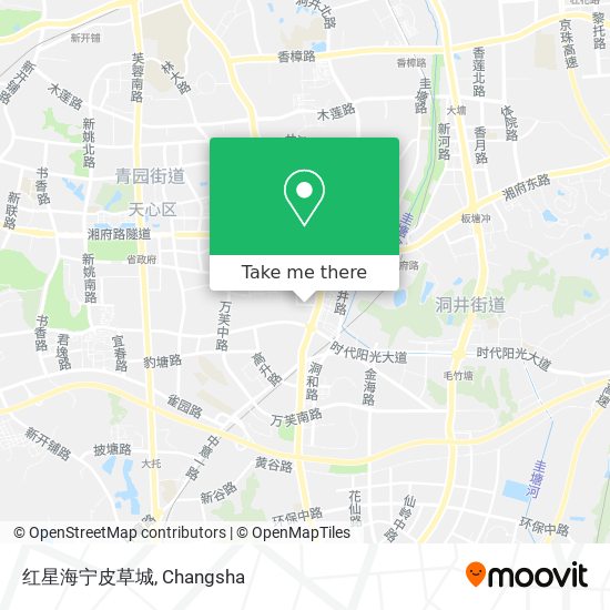 红星海宁皮草城 map