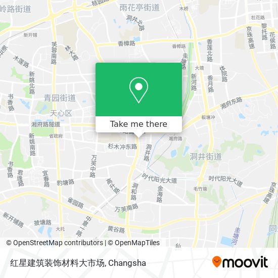 红星建筑装饰材料大市场 map