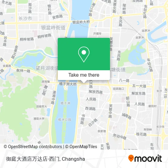 御庭大酒店万达店-西门 map
