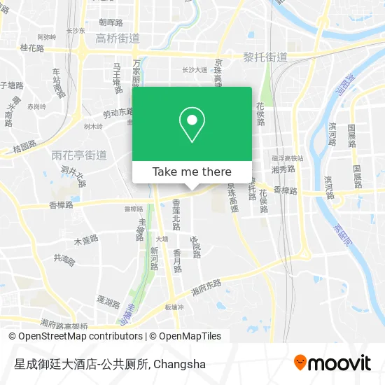星成御廷大酒店-公共厕所 map