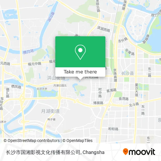 长沙市国湘影视文化传播有限公司 map