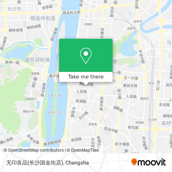 无印良品(长沙国金街店) map