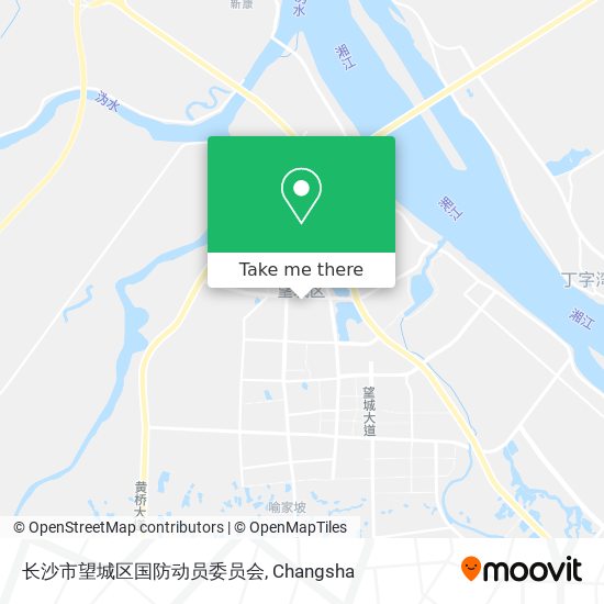 长沙市望城区国防动员委员会 map