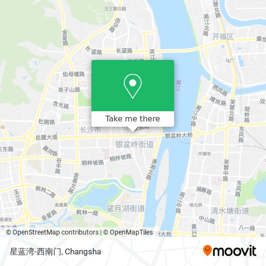 星蓝湾-西南门 map