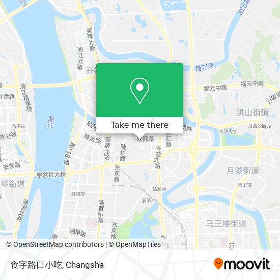 食字路口小吃 map