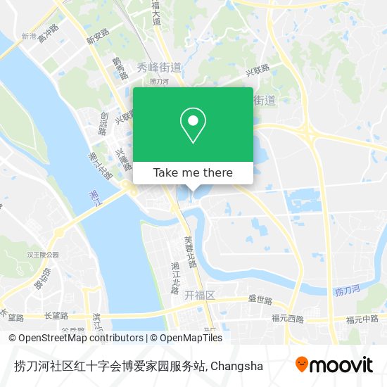捞刀河社区红十字会博爱家园服务站 map