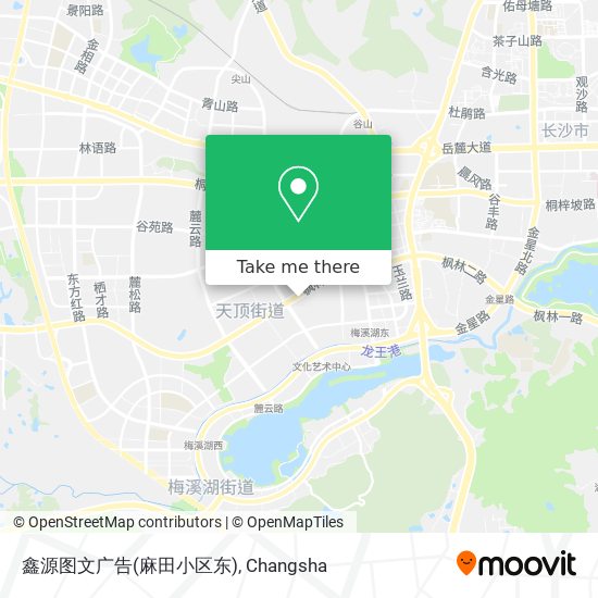 鑫源图文广告(麻田小区东) map
