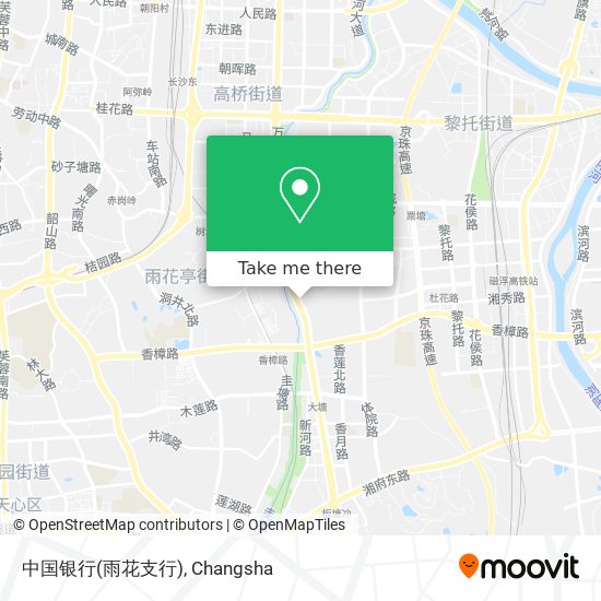 中国银行(雨花支行) map