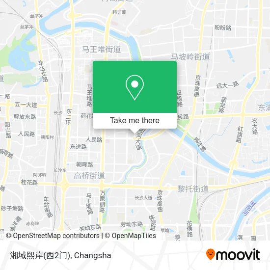 湘域熙岸(西2门) map