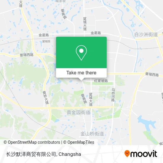 长沙默泽商贸有限公司 map