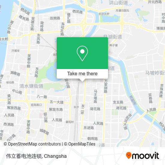 伟立蓄电池连锁 map