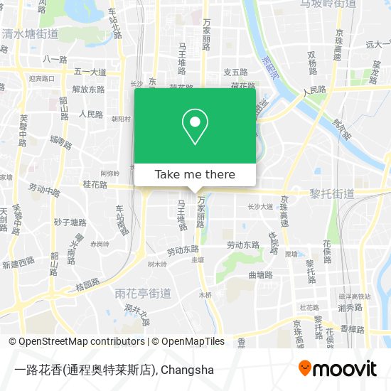 一路花香(通程奥特莱斯店) map