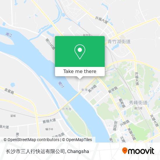 长沙市三人行快运有限公司 map