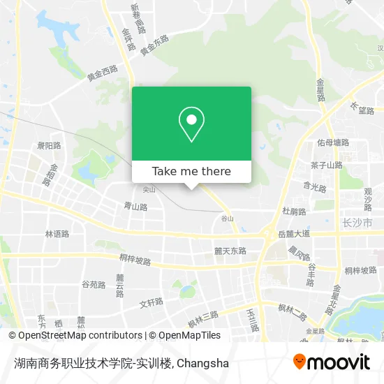 湖南商务职业技术学院-实训楼 map