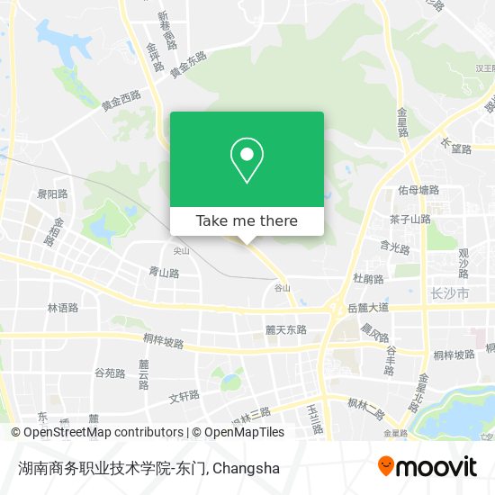 湖南商务职业技术学院-东门 map