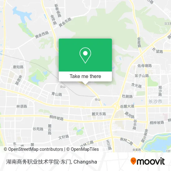 湖南商务职业技术学院-东门 map