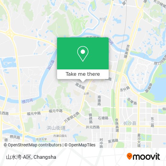 山水湾-A区 map