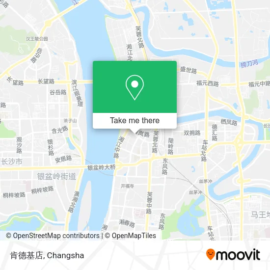 肯德基店 map