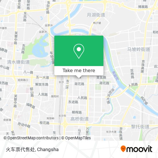 火车票代售处 map