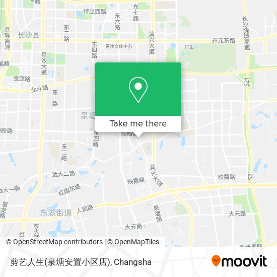 剪艺人生(泉塘安置小区店) map