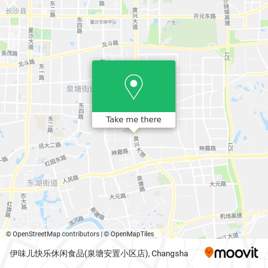 伊味儿快乐休闲食品(泉塘安置小区店) map
