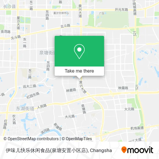 伊味儿快乐休闲食品(泉塘安置小区店) map