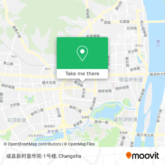 咸嘉新村嘉华苑-1号楼 map