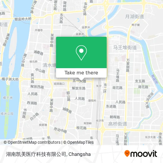 湖南凯美医疗科技有限公司 map
