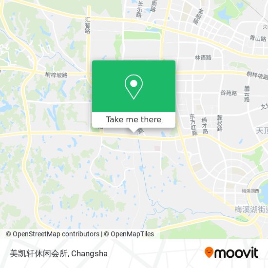 美凯轩休闲会所 map