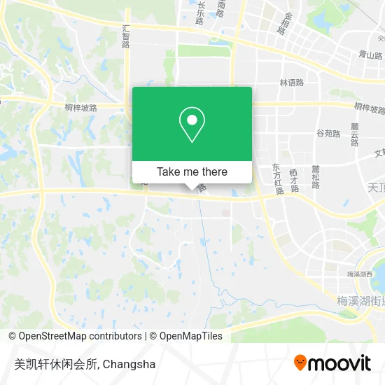 美凯轩休闲会所 map