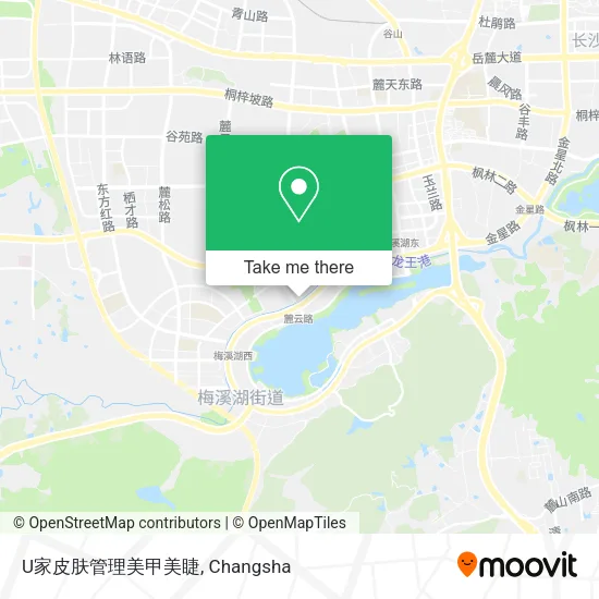U家皮肤管理美甲美睫 map