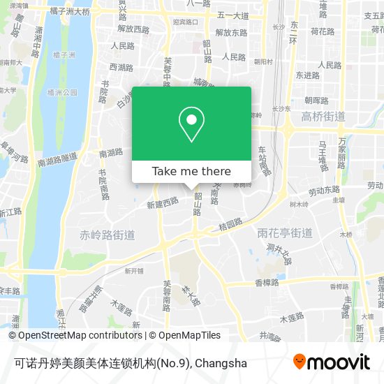 可诺丹婷美颜美体连锁机构(No.9) map