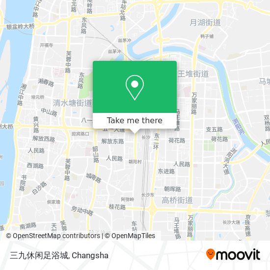 三九休闲足浴城 map