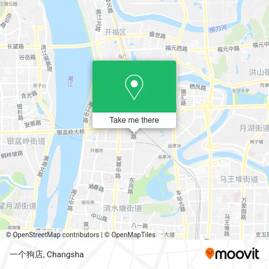 一个狗店 map