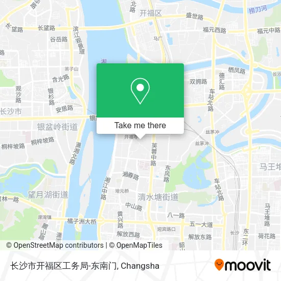 长沙市开福区工务局-东南门 map