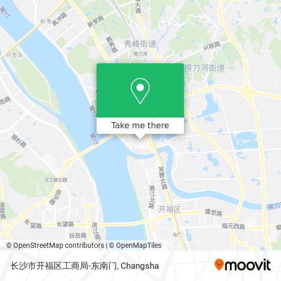 长沙市开福区工商局-东南门 map