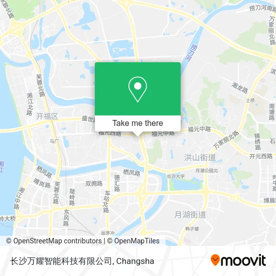 长沙万耀智能科技有限公司 map